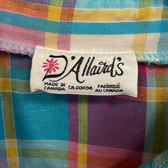 Vintage D’Allards Boxy Button Up Shirt - Picture 2 of 8
